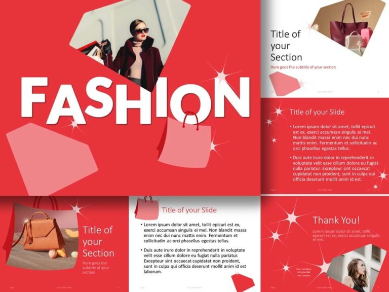 Free FASHION Template for PowerPoint and Google Slides