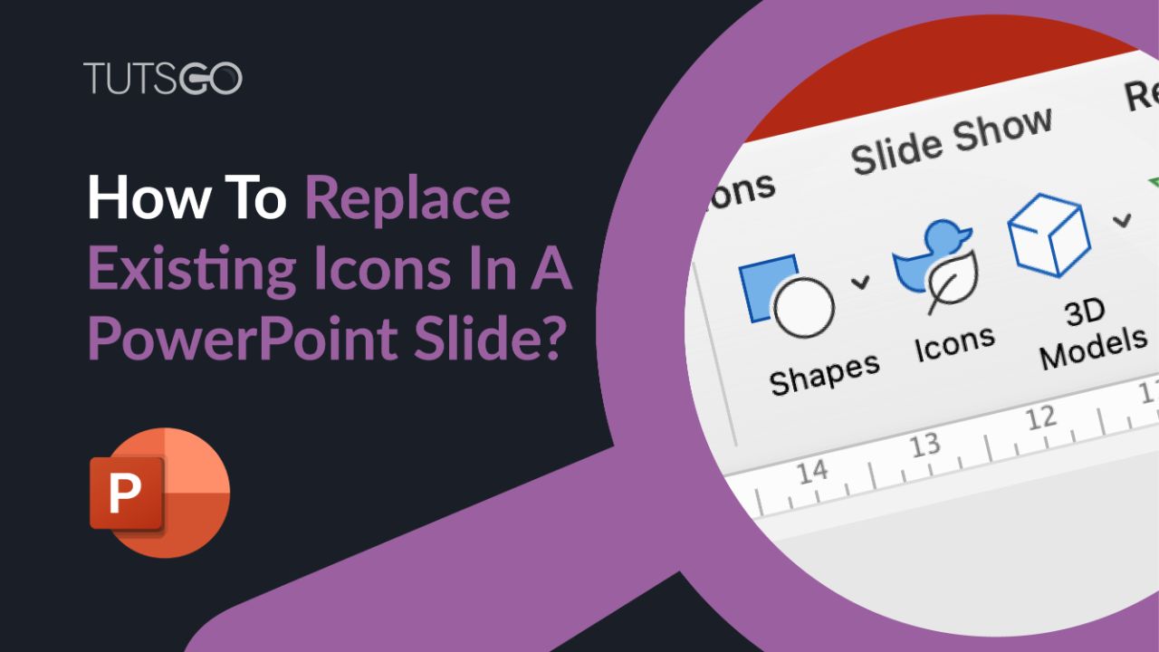 How To Replace Existing Icons In A PowerPoint Slide? Tutorial by TutsGO by PresentationGO.