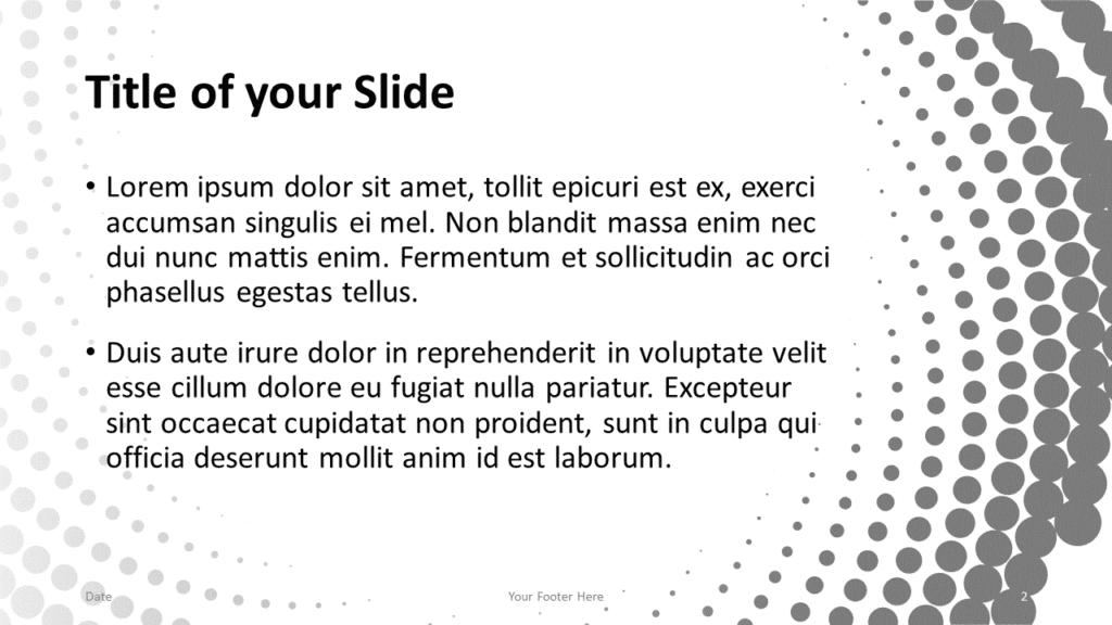 Free Astract Swirl Template for Google Slides – Title and Content Slide (Variant 1)