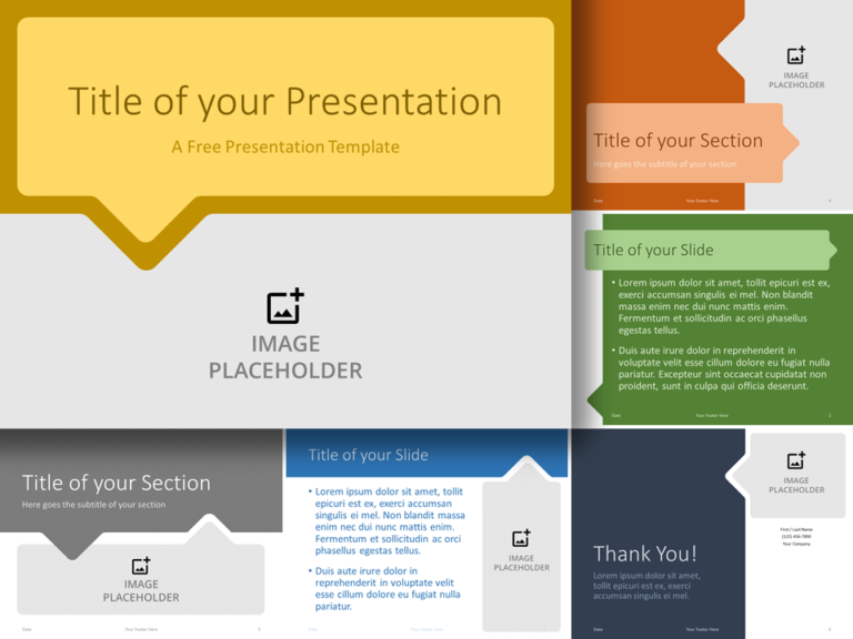Free Callout Template for PowerPoint and Google Slides
