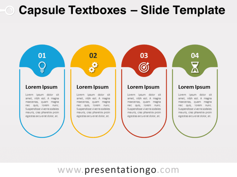 Free Capsule Textboxes for PowerPoint