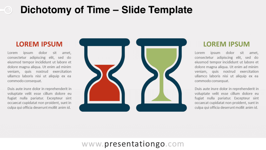 Free Dichotomy of Time for PowerPoint and Google Slides