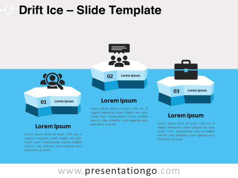 Free Drift Ice for PowerPoint