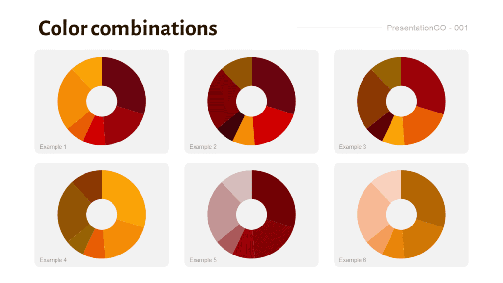Free Fiery Color Combinations for PowerPoint