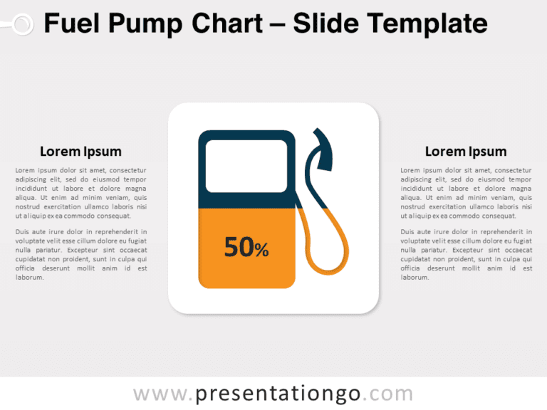 Free Fuel Pump Chart for PowerPoint