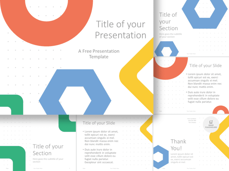 Free Geometry Template for PowerPoint and Google Slides