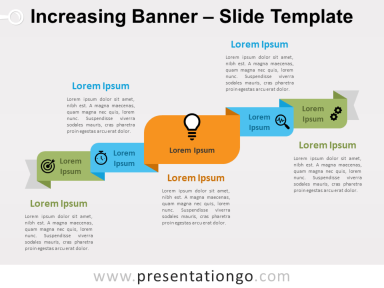 Free Increasing Banner for PowerPoint