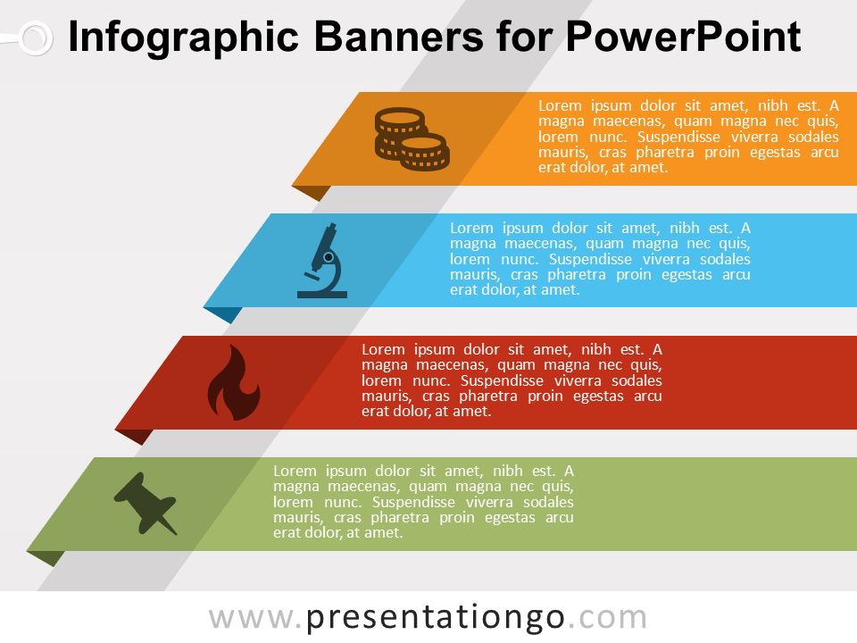 Free Infographic Banners for PowerPoint