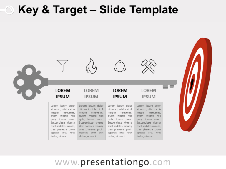 Free Key and Target for PowerPoint