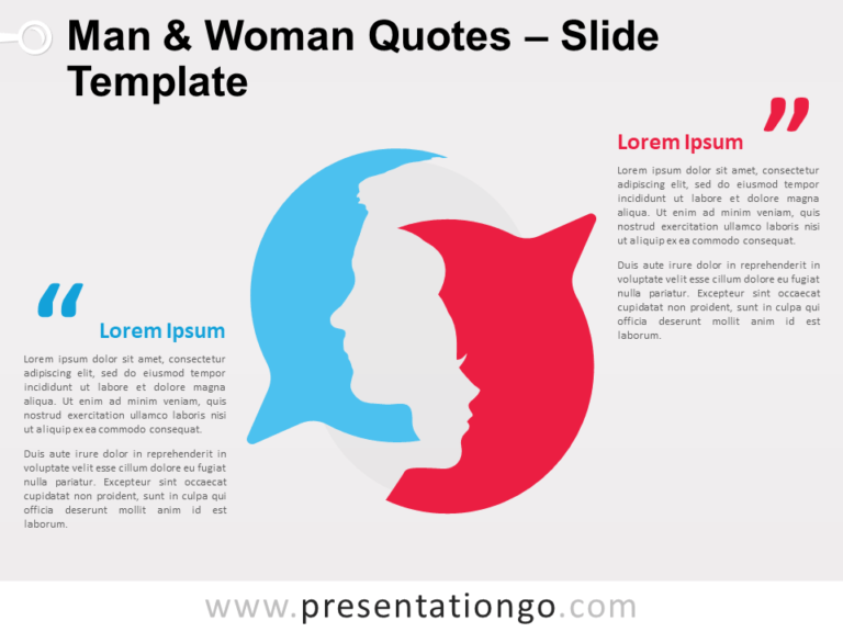 Free Man and Woman Quotes for PowerPoint