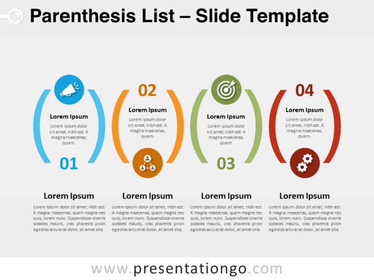 Free Parenthesis List for PowerPoint