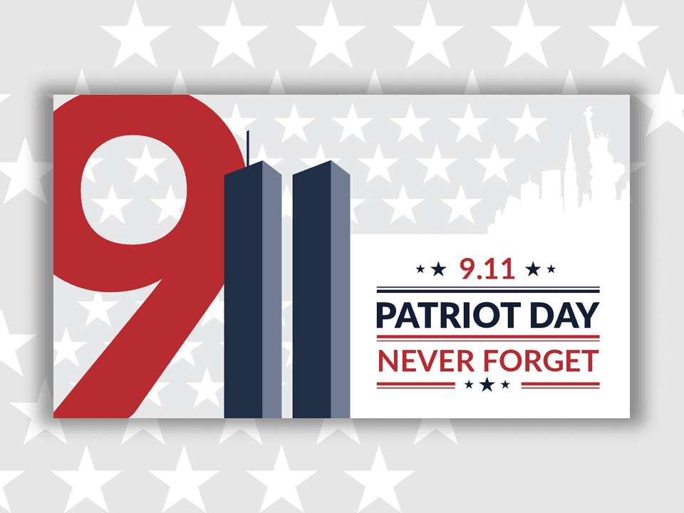 Free Patriot Day 9-11 Template for PowerPoint