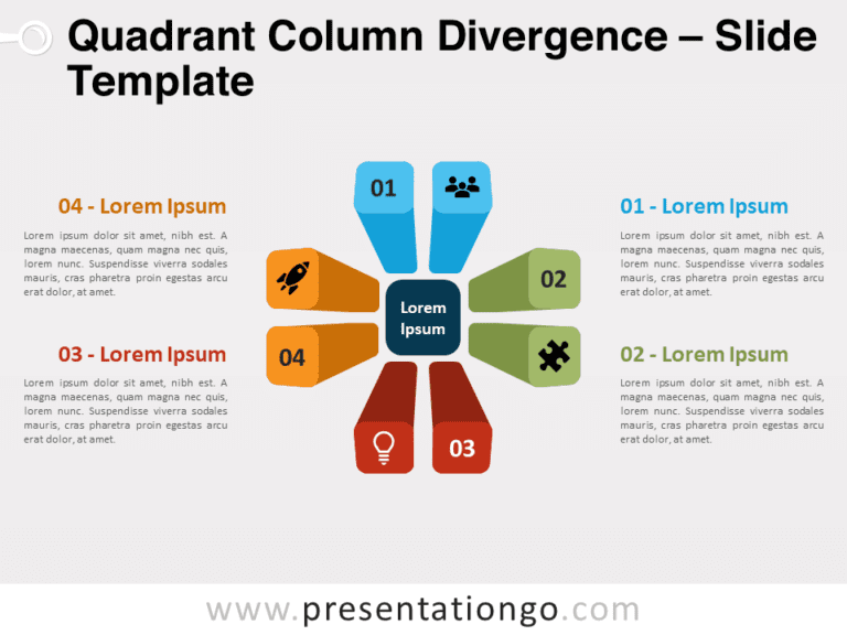 Free Quadrant Column Divergence for PowerPoint