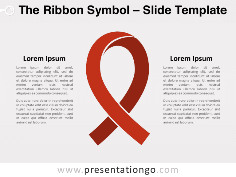 Free Ribbon Symbol for PowerPoint