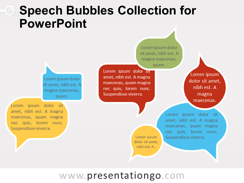 Free Speech Bubbles Collection for PowerPoint