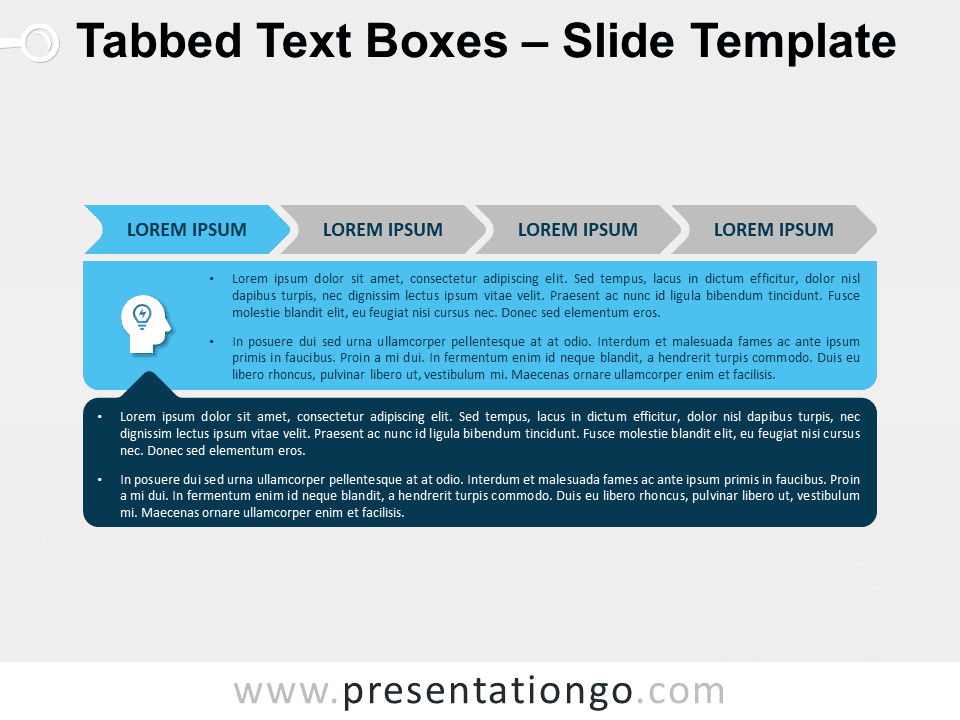 Free Tabbed Text Boxes for PowerPoint
