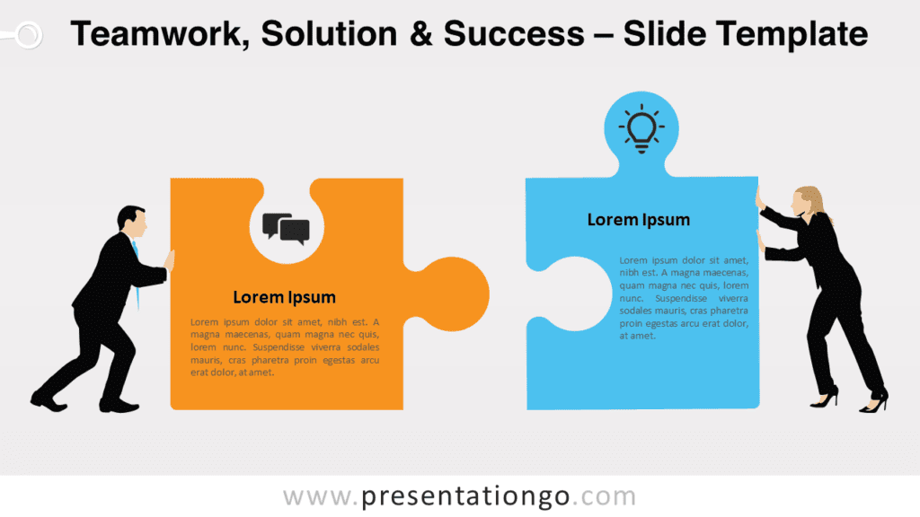 Free Teamwork Solution & Success for PowerPoint and Google Slides