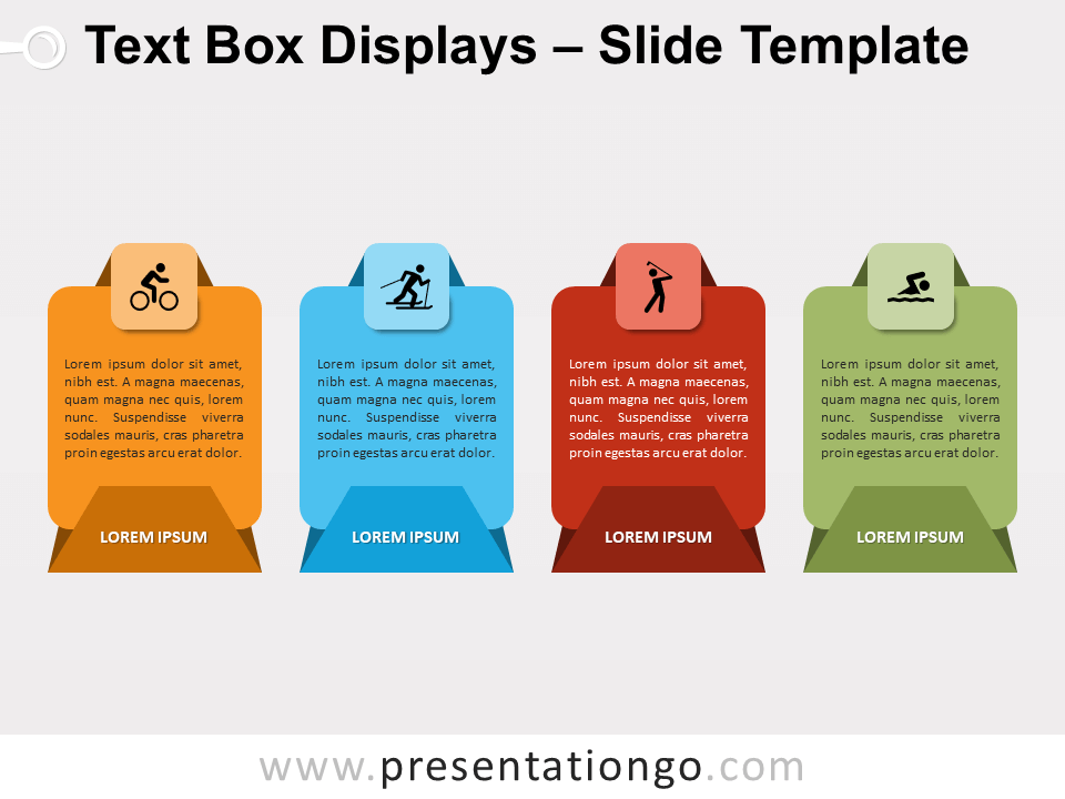 Free Text Box Displays for PowerPoint