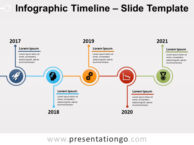 Free Timeline Infographic for PowerPoint