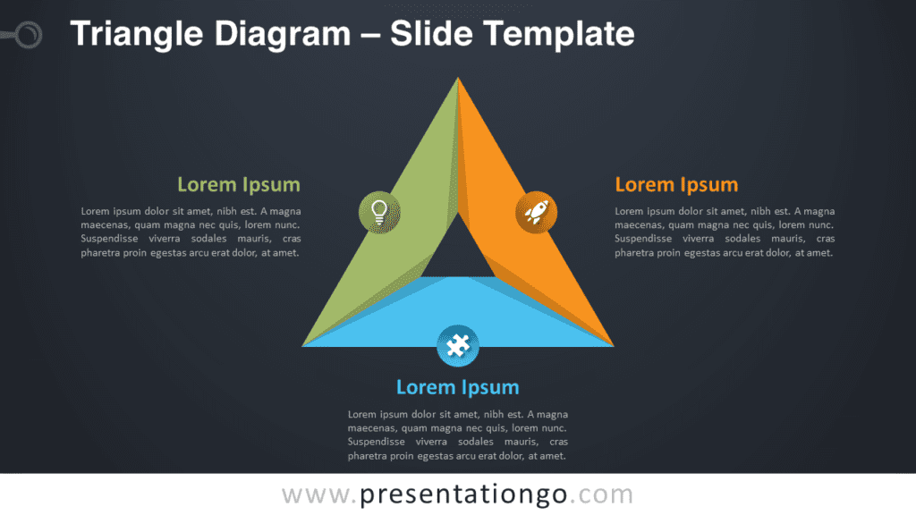 Free Triangle Diagram Graphics for PowerPoint and Google Slides